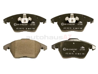5C0698151A ATE Ceramic Brake Pad Set; Front
