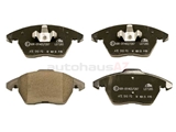5C0698151A ATE Ceramic Brake Pad Set; Front