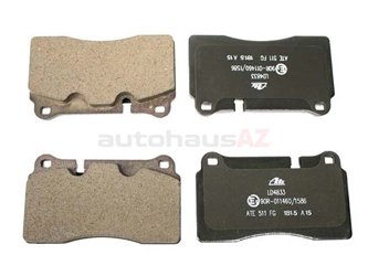 7P6698151C ATE Ceramic Brake Pad Set; Front