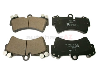 95535193916 ATE Ceramic Brake Pad Set; Front