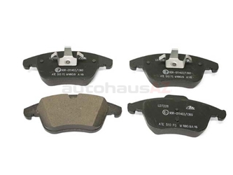 LR004936 ATE Ceramic Brake Pad Set; Front