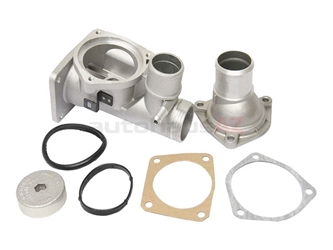 AJ82217KIT URO Parts Premium Thermostat Housing; Hi-Performance Upgrade KIT with Housing, Thermostat Cover, and Seals