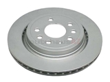 12762291 ATE Coated Disc Brake Rotor; Rear; Vented