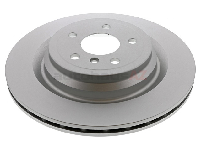 1664230600 ATE Coated Disc Brake Rotor; Rear