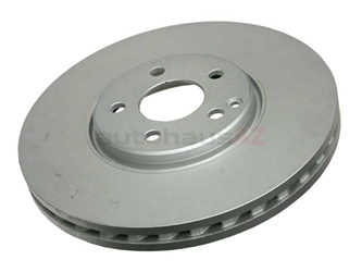 211421111264 ATE Coated Disc Brake Rotor; Front; Vented 330x32mm
