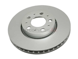 31471830 ATE Coated Disc Brake Rotor; Front
