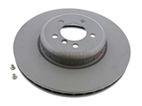 34106797606 ATE Coated Disc Brake Rotor; Front (370 X 30 mm)