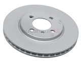 34111160915 ATE Coated Disc Brake Rotor; Front
