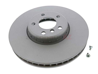 34116785669 ATE Coated Disc Brake Rotor; Front Left