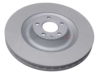 4F0615301J ATE Coated Disc Brake Rotor; Front