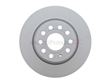 5C0615301 ATE Coated Disc Brake Rotor; Front