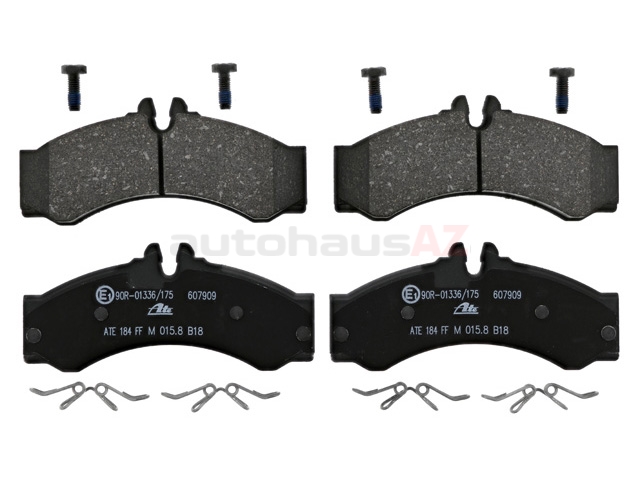 68065743AB ATE Brake Pad Set; Front