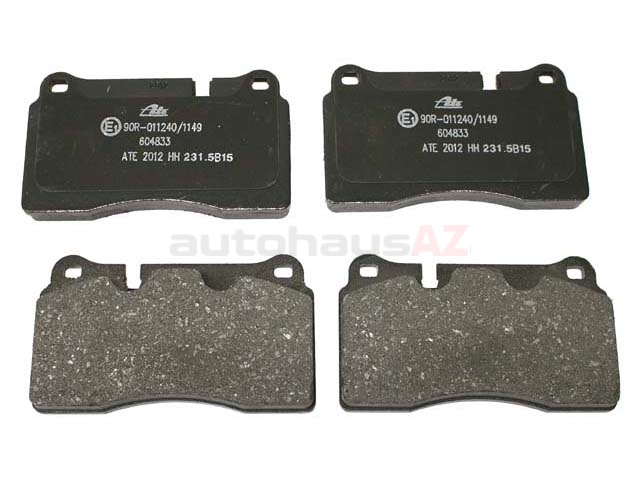 7P6698151C ATE Brake Pad Set; Front