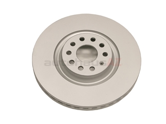 8S0615301D ATE Coated Disc Brake Rotor; Front