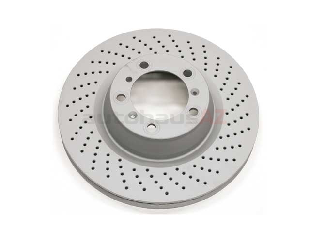 99735240602 ATE Coated Disc Brake Rotor; Rear Right