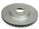 C2S52091 ATE Coated Disc Brake Rotor; Front