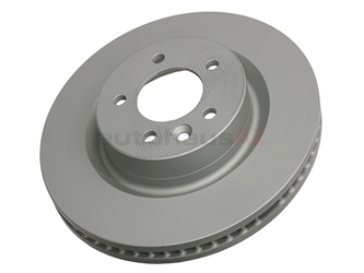 SDB000614 ATE Coated Disc Brake Rotor; Front