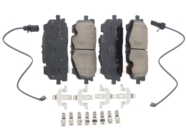 8W0698151N Akebono Euro Brake Pad Set; Front