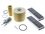 AUDIFLTR2KIT AAZ Preferred Oil Filter Kit; Oil, Air, Fuel and Cabin Filters