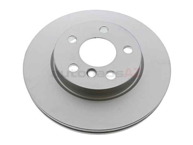 34116866295 ATE Coated Disc Brake Rotor; Front