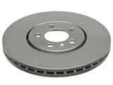 3A0615301A ATE Coated Disc Brake Rotor; Front