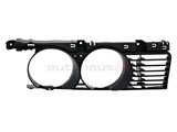 51131944137 BBR Automotive Grille; Front Left; Narrow Kidney Style