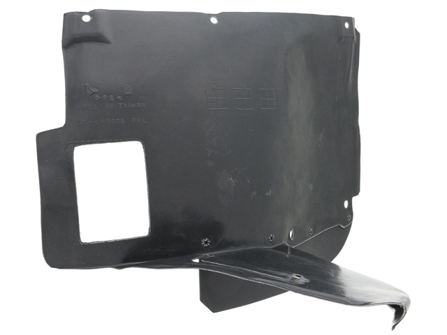 51717008689 BBR Automotive Undercar Shield; Front Left