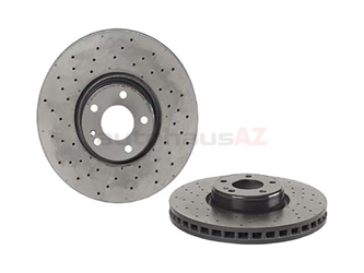 0004212212 Brembo Disc Brake Rotor; Front, 1 rotor included