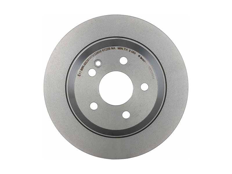 447423001207 Brembo Disc Brake Rotor; Rear