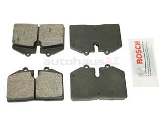 95135193908 Bosch Blue Brake Pad Set; Rear