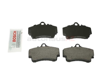 98635293910 Bosch Blue Brake Pad Set; Rear