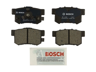 BC1086 Bosch QuietCast Ceramic Brake Pad Set; Rear