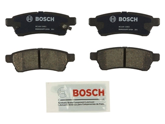 BC1100 Bosch QuietCast Ceramic Brake Pad Set; Rear