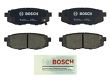 BC1124 Bosch QuietCast Ceramic Brake Pad Set; Rear