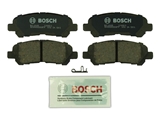 BC1325 Bosch QuietCast Ceramic Brake Pad Set; Rear