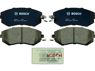 BC1539 Bosch QuietCast Ceramic Brake Pad Set; Front