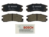 BC383 Bosch QuietCast Ceramic Brake Pad Set; Rear