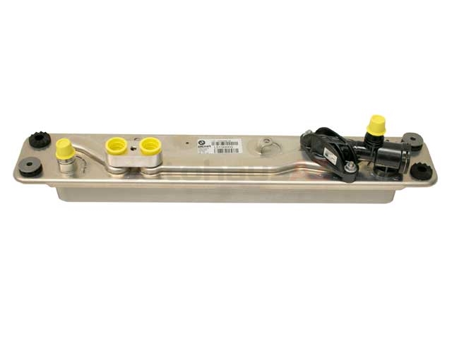 17217553389 Mahle Behr Auto Trans Oil Cooler; Includes thermostat, grommets, spacers, nuts and bolts