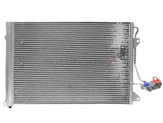 4L0260401A Mahle Behr A/C Condenser; With Receiver Drier