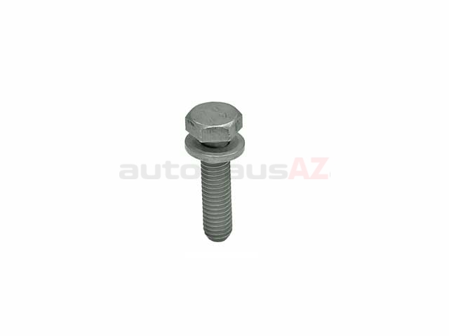 07119905400 Genuine BMW Bolt; M6x25mm (10mm Hex) with Washer