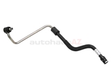 32413400190 Genuine BMW Power Steering Hose; Steering Rack to Cooling Coil