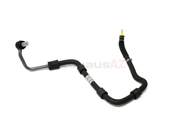 32413450551 Genuine BMW Power Steering Hose; Rack to Cooling Coil