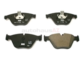 34116871557 Genuine BMW Brake Pad Set; Front