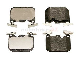34116878876 Genuine BMW Brake Pad Set; Front
