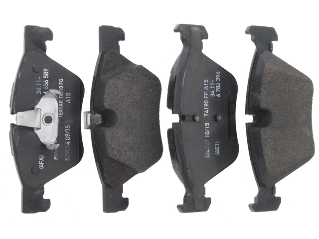 34118847064 Genuine BMW Brake Pad Set; Front