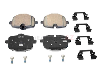34216870552 Genuine BMW Brake Pad Set; Rear