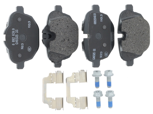 34216892641 Genuine BMW Brake Pad Set; Rear