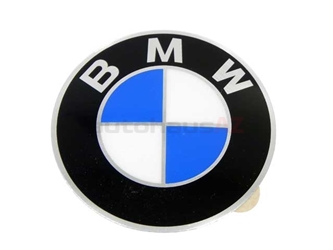 36131181081 Genuine BMW Emblem; Wheel Center Cap; 58mm Diameter