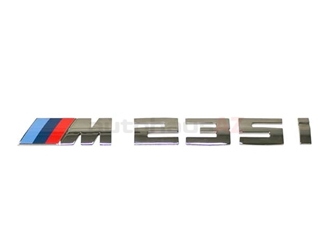 51128055967 Genuine BMW Emblem; Rear