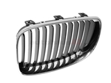 51137166439 Genuine BMW Grille; Left; Chrome with Black Grille